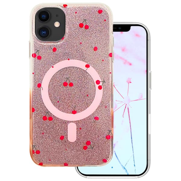 Cherry Mag skal för iPhone 11 glitter