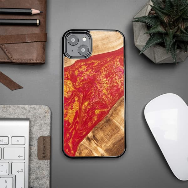 Bewood Unique Case for iPhone 15 Plus 6.7\" Neons Paris
