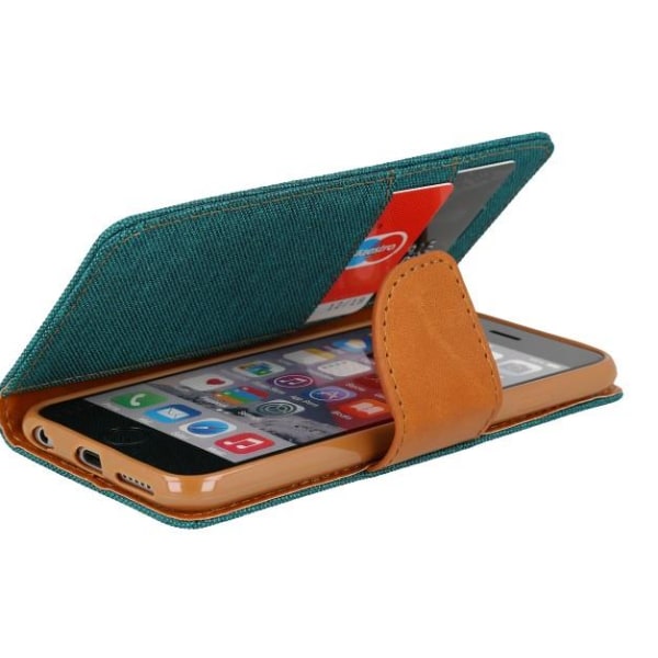 Canvas Case förIPHONE 7/8 plus grön grön