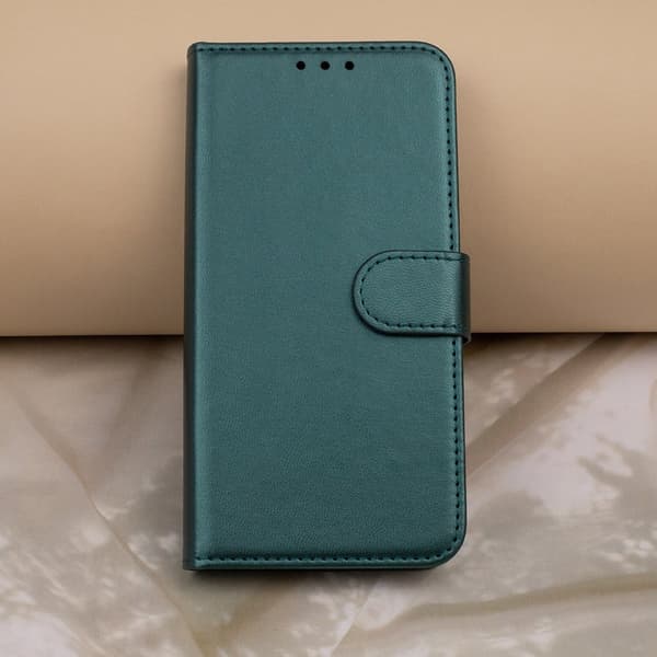 Smart Classic fodral för iPhone 16 Pro mörkgrön svart