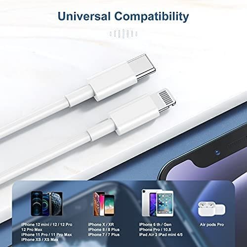 2-pack iPhone Laddkabel – USB-C (2 m)