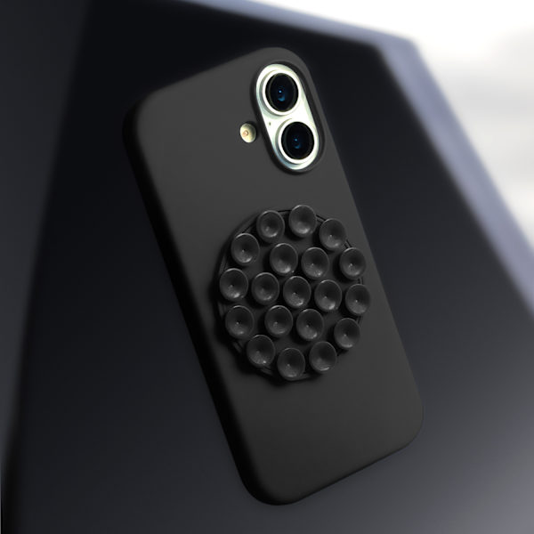 Silikonfodral för iPhone 17 Pro Max 6,9\" svart