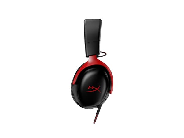 HyperX Cloud 3 Kablet hörlurar svart röd svart
