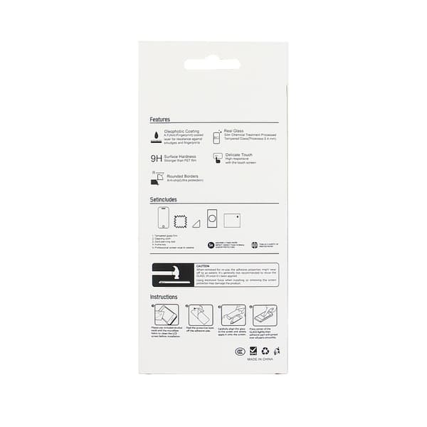 Härdat glas 2,5D för Google Pixel 9 10-i-1