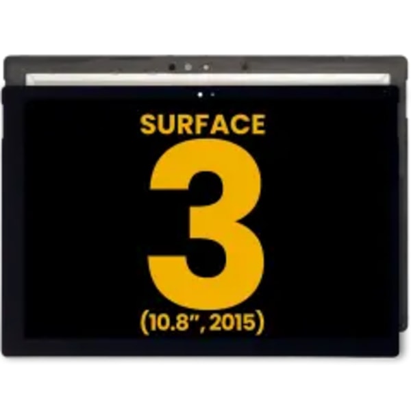 LCD-enhet med digitizer för Microsoft Surface 3 (1645 / 1657) (renoverad)
