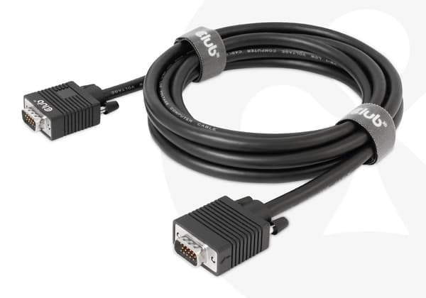 Club 3D VGA-kabel 3m svart