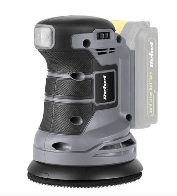 Rebel - Trådlös slipmaskin 20V RB-1059