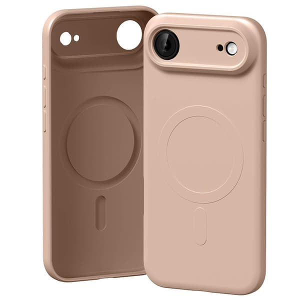 MERCURY HALVSILIKON MAGSAFE IPHONE 17 AIR, ROSA SAND