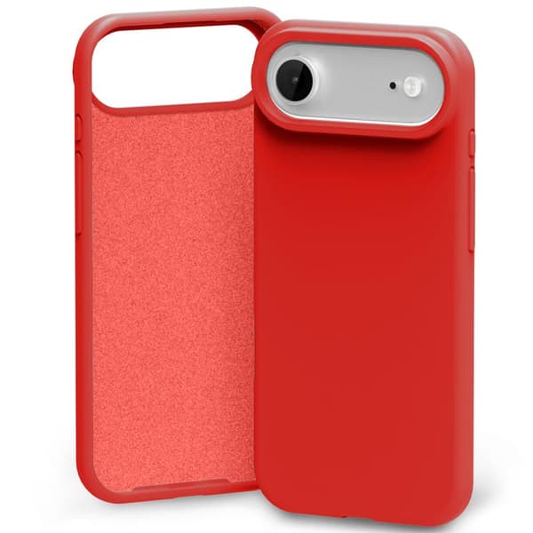 Etui Mercury Silicone för iPhone 17 Air röd