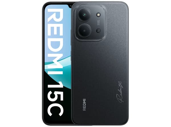 Xiaomi Redmi 15C 6.9 256GB Midnight Black svart