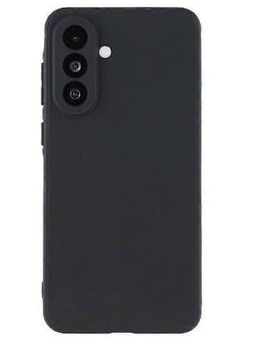 Svart silikonskal för Samsung S25 svart
