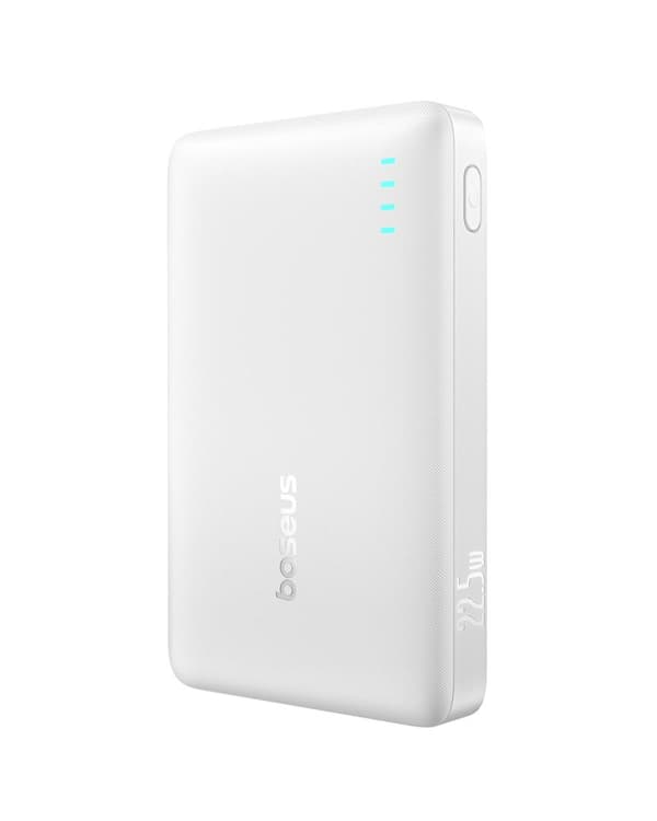 Baseus EnerFill FP21 powerbank 22,5W 10000mAh Månvit vit