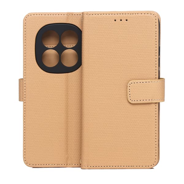 Smart Triangle fodral för Xiaomi Redmi Note 15 Pro Plus 5G brun röd