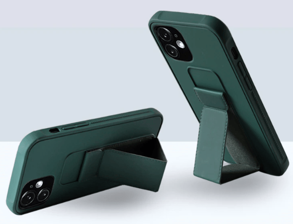 Handrem Metall stativfodral för iphone 13 pro grön