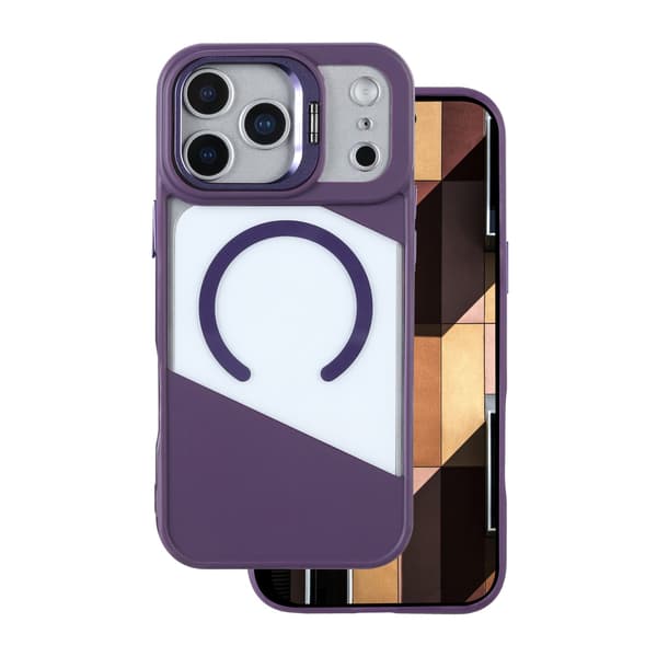 Fusion Mag skal för iPhone 17 Pro lila lila