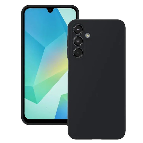 Silikonikuori Samsung Galaxy A56 5G puhelimelle, musta black