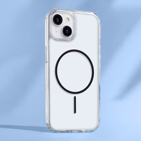 Anti Shock Tunt Mag-Skal – iPhone 17 Pro Max Svart