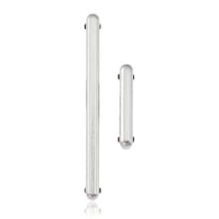 Hårda knappar (ström/volym) för Samsung Galaxy Tab S6 Lite 10.4\" (P610 / P615) (2020) (silver)