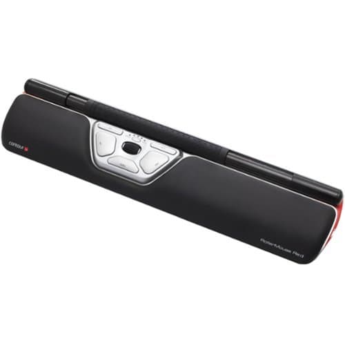Contour RollerMouse Red Kablet svart röd Sölv