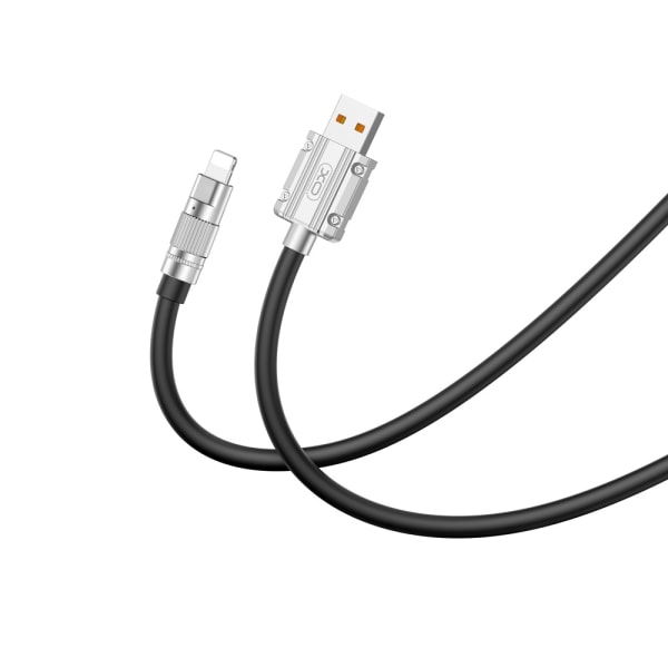 XO kabel NB227 USB - Lightning 1,2 m 6A svart