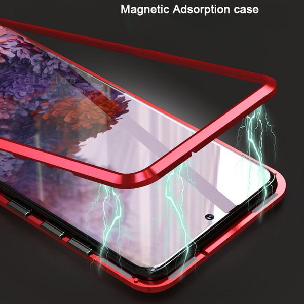 magnet fodral för Samsung S20 plus|röd röd