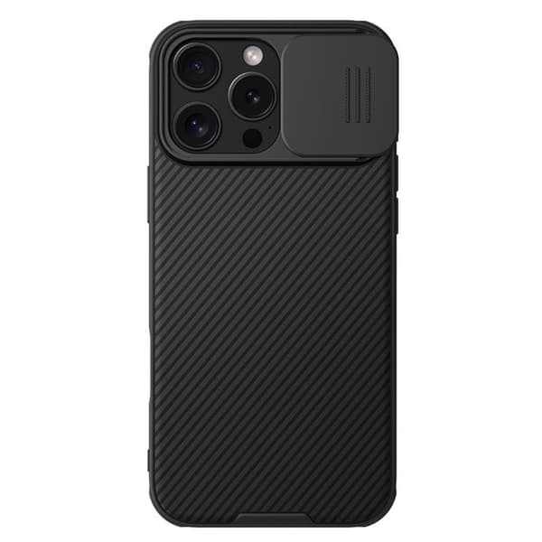 NILLKIN CAMSHIELD PRO IPHONE 16 PRO MAX (6 9) svart svart