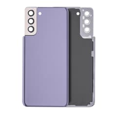 Back Cover Glass With Camera Lens For Samsung Galaxy S21 Plus (Service Pack) (Phantom Violet)