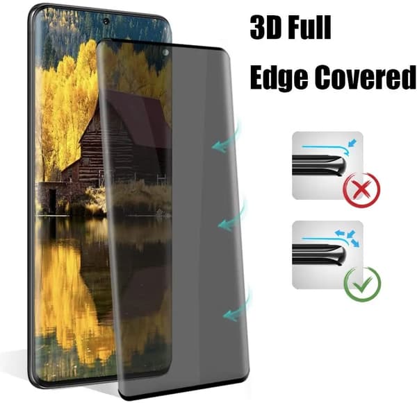 2-pack Sekretess Skärmskydd för Samsung s20 grå