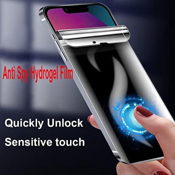 2 kpl yksityisyyttä nanokalvo iphone 14 pro:lle