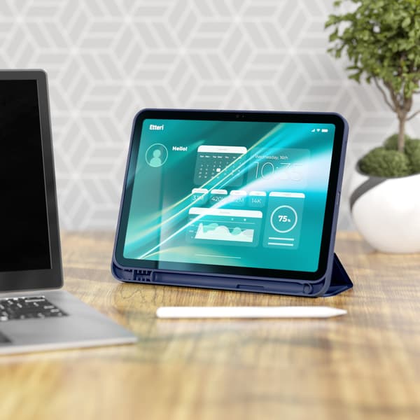 Etteri fodral för Apple iPad Pro 2024 11' mörkblå blå