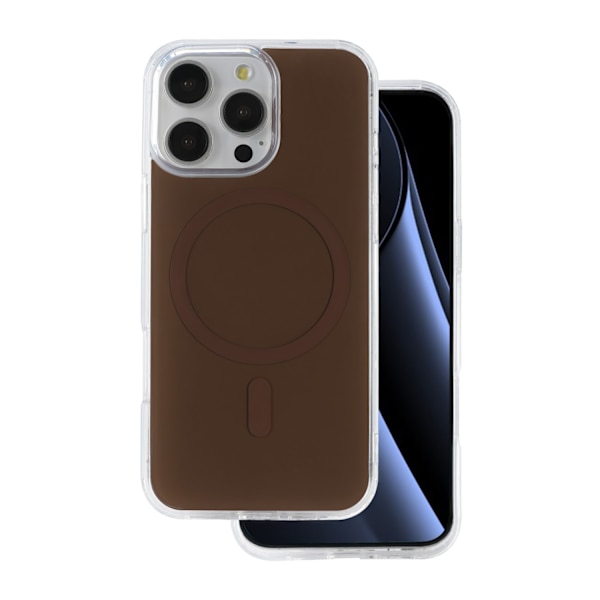 Lowkey Mag för iPhone 16 Pro Max 6,9\" brun