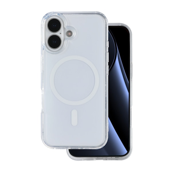 Lowkey Mag för iPhone 16 6,1\" vit