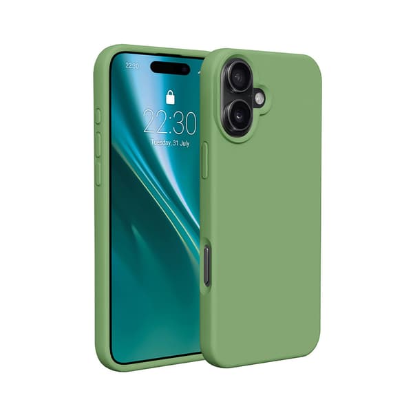 Etteri Silikonskal för iPhone 16 6,1\" ljusgrön