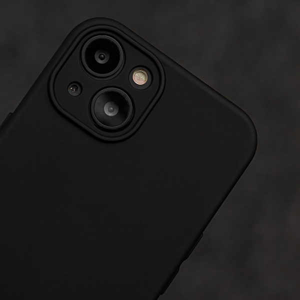Silikonfodral för iPhone 14 6,1\" svart