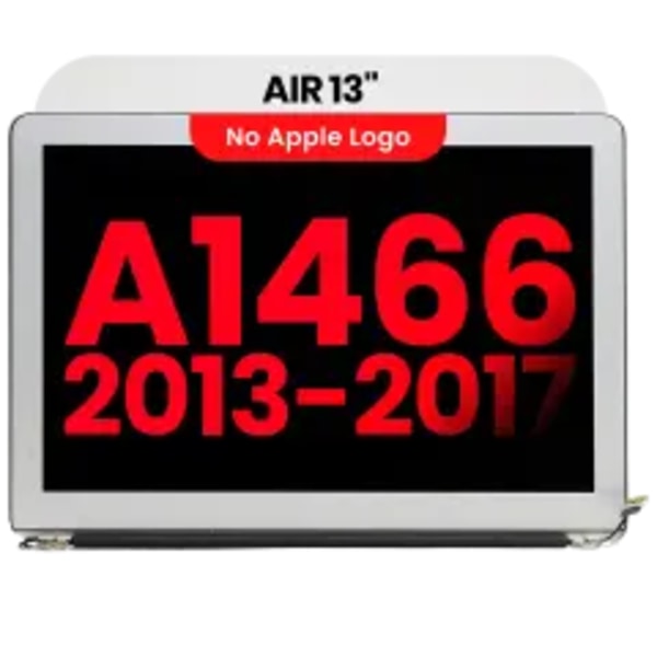 Komplett LCD-skärmmontering för MacBook Air 13\" A1466 (2013-2017) (Eftermarknad Plus)