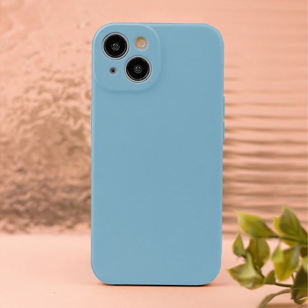 Silikon Mobilskal för IPhone 16 plus - blå blå