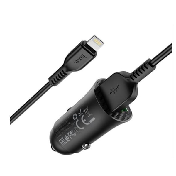 HOCO Billaddare - 42W 3x USB PD 3.0 + Type -C Z35 svart