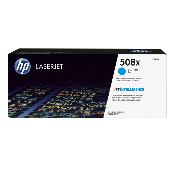 HP 508X Cyan 9500 sidor Toner CF361X