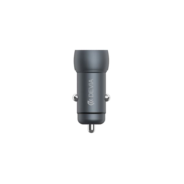 Devia billaddare Extreme PD QC 3 0 30W + 18W 1x USB 1x USB-C djupgrå