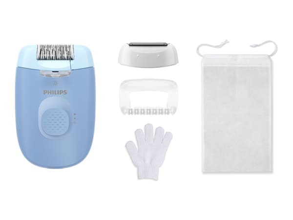 Philips Series 4000 BRE247 Epilator Blå blå