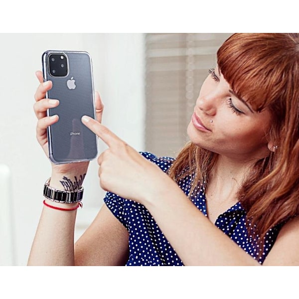 Ultra Slim   mobilskal  iphone 11– Super Thin silikonfodral – Transparent skydd