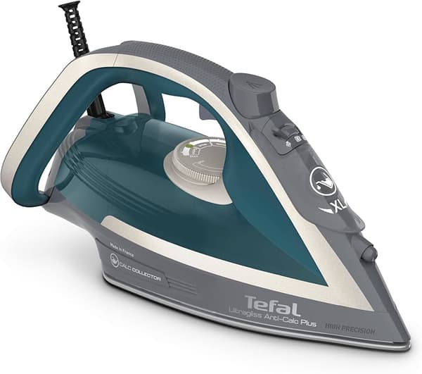 Tefal Ultragliss FV6842E0 Dampstrygejern 2800W Blå Grå vit