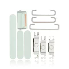 Hårda knappar (ström / volym / omkopplare) för iPhone 12 Mini (grön) grön