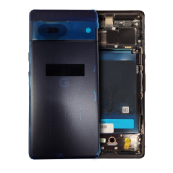 Baksida för Google Pixel 7 (Äkta OEM) (Obsidian)