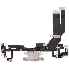 Laddningsport Flexkabel för iPhone 16e / 17e (Premium) (Mjuk Rosa)