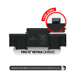 Battery (A1582) For MacBook Pro 13" A1502 (2015)
