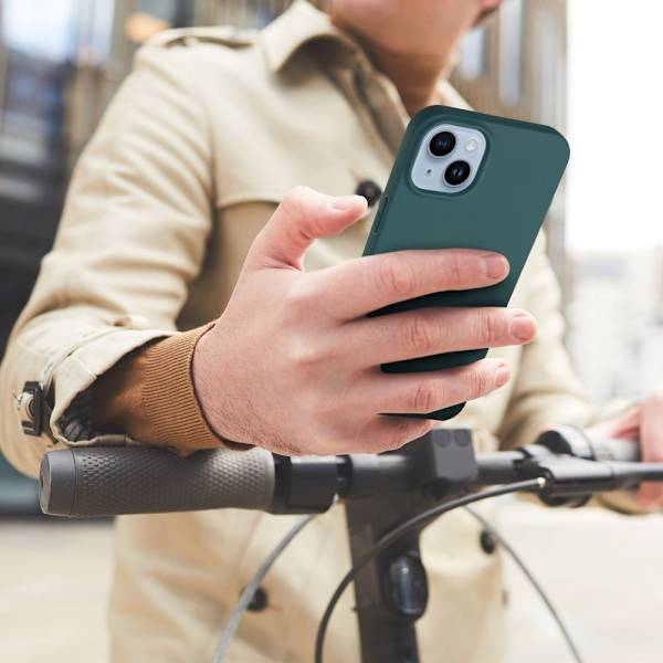 MATT Fodral till Samsung A13 mörkgrön grön