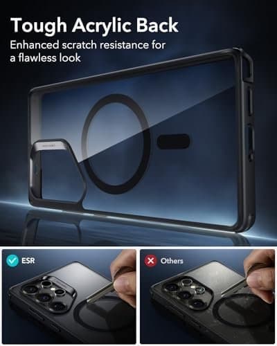 Chrome Mag-fodral för Samsung Galaxy S25 Ultra – Rosa