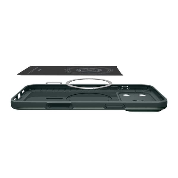 Spigen Thin Fit Mag Magsafe-skal för iPhone 17 Pro Abyss Green