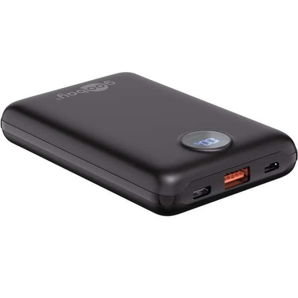 Goobay Powerbank Compact 10000mAh svart